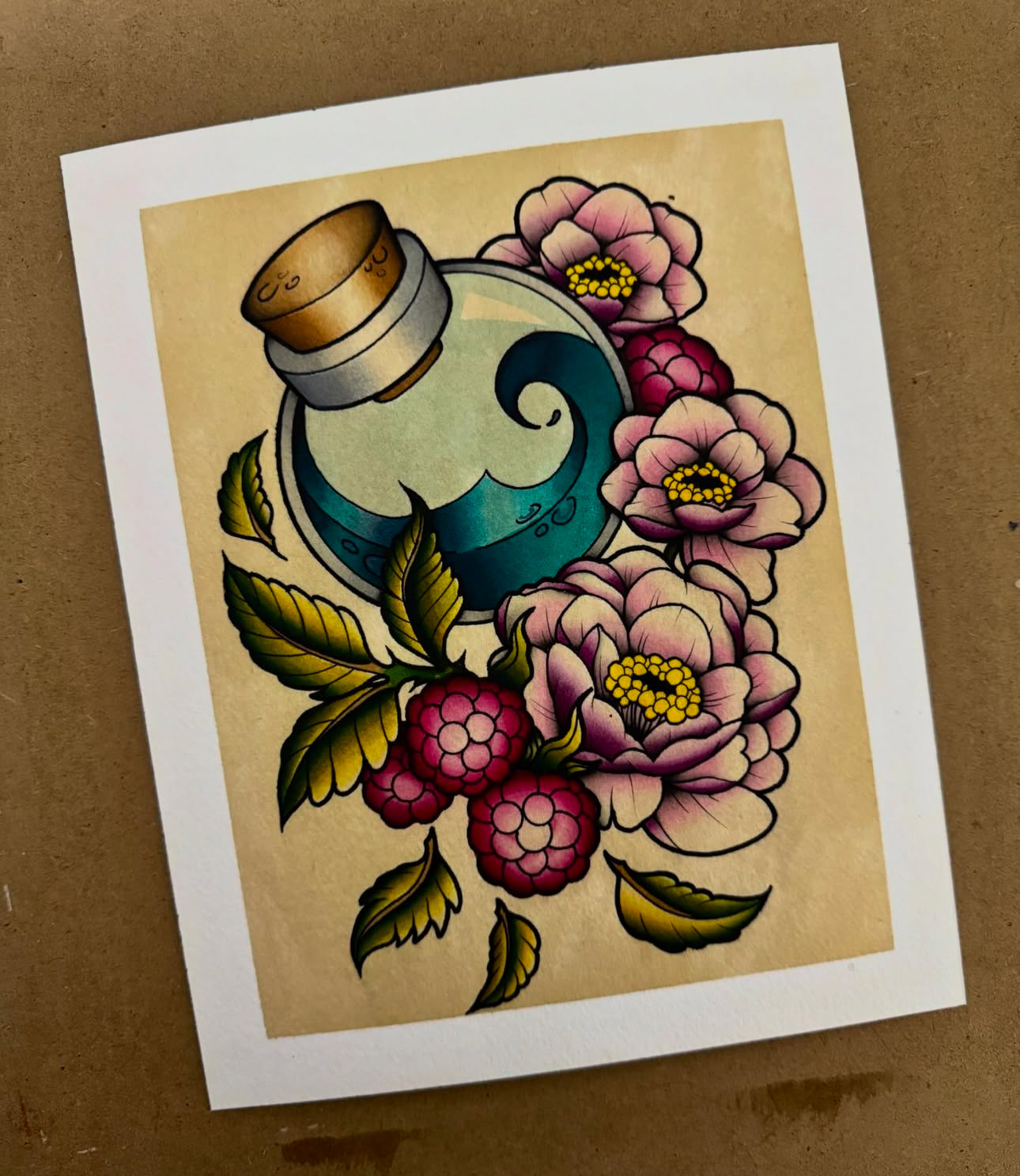 Potion Bottle Painting